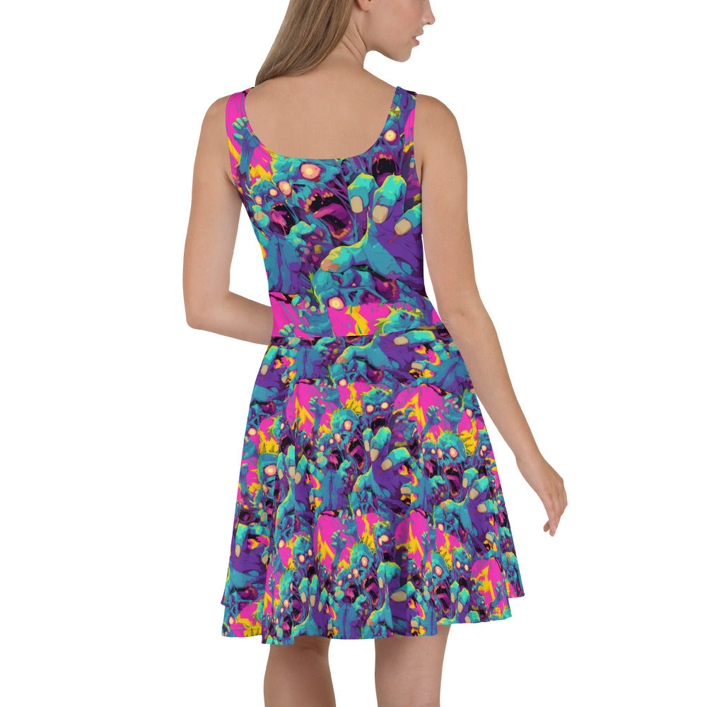 Zombie Attack Skater Dress