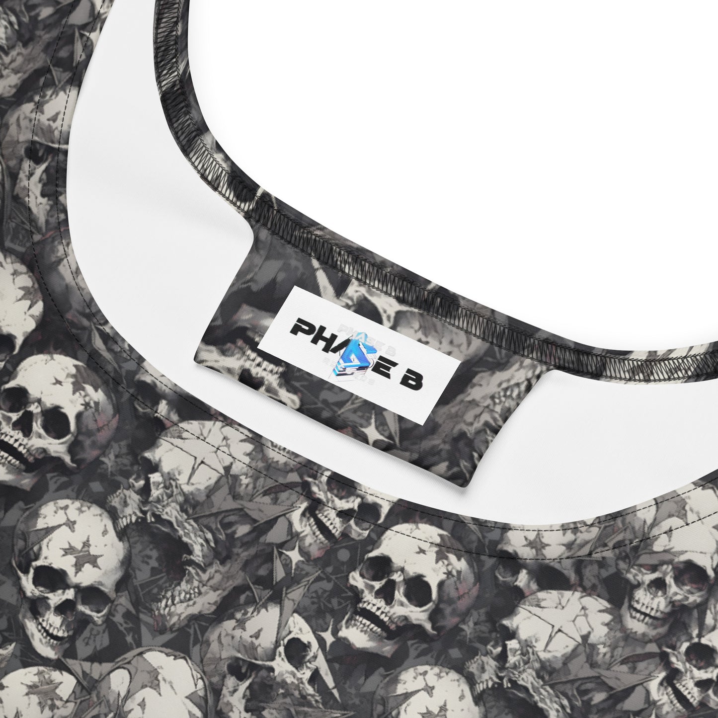 Gothic Skulls Skater Dress