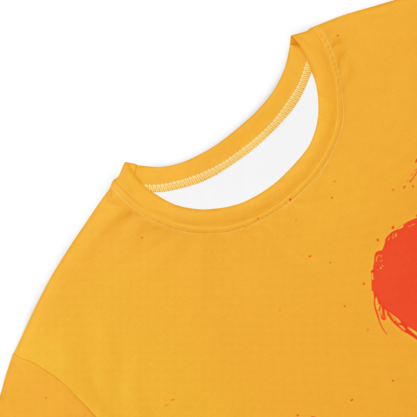 Orange Ghost & Girl T-shirt dress
