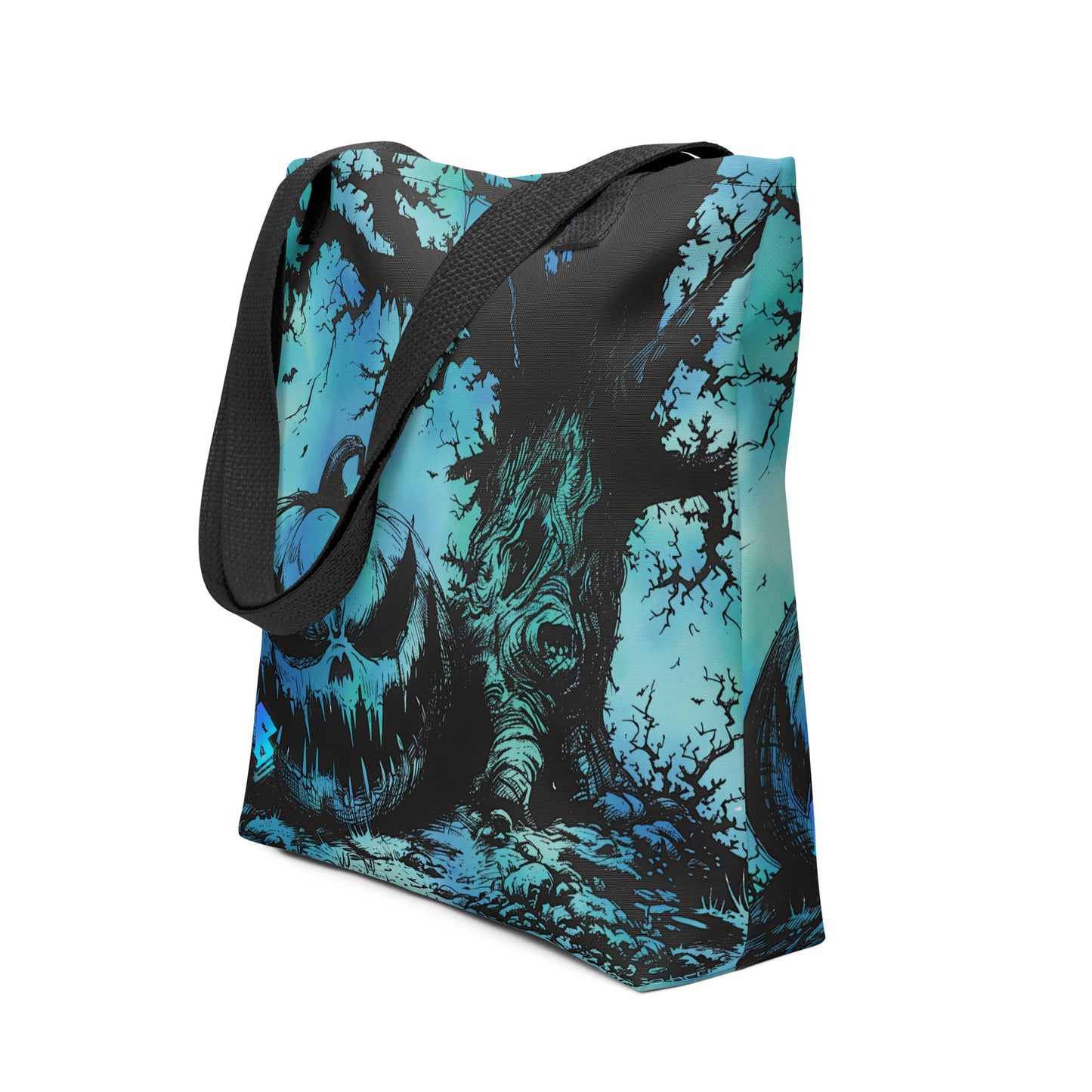 Blue Pumpkin Tote bag