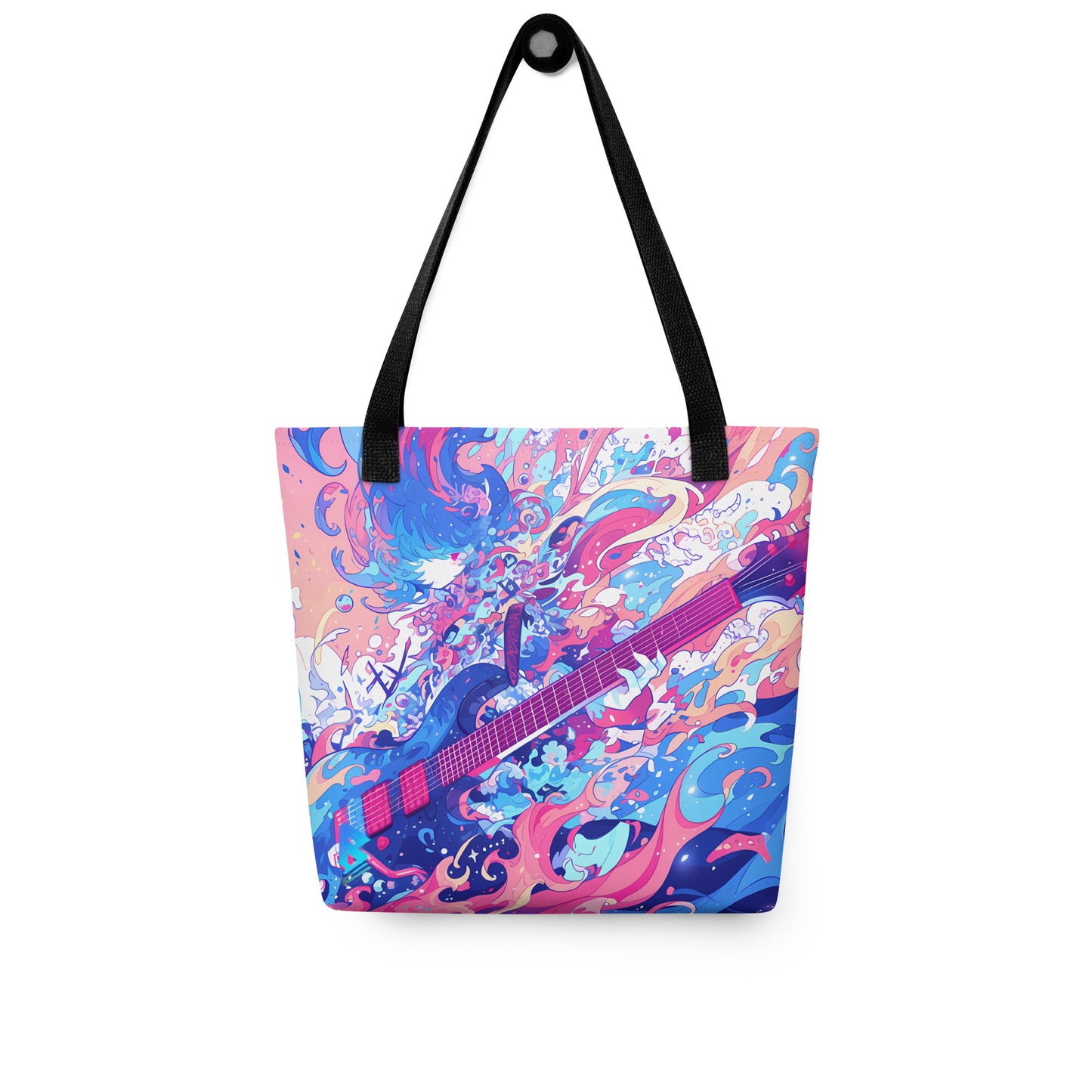 Anime Guitar Tote bag