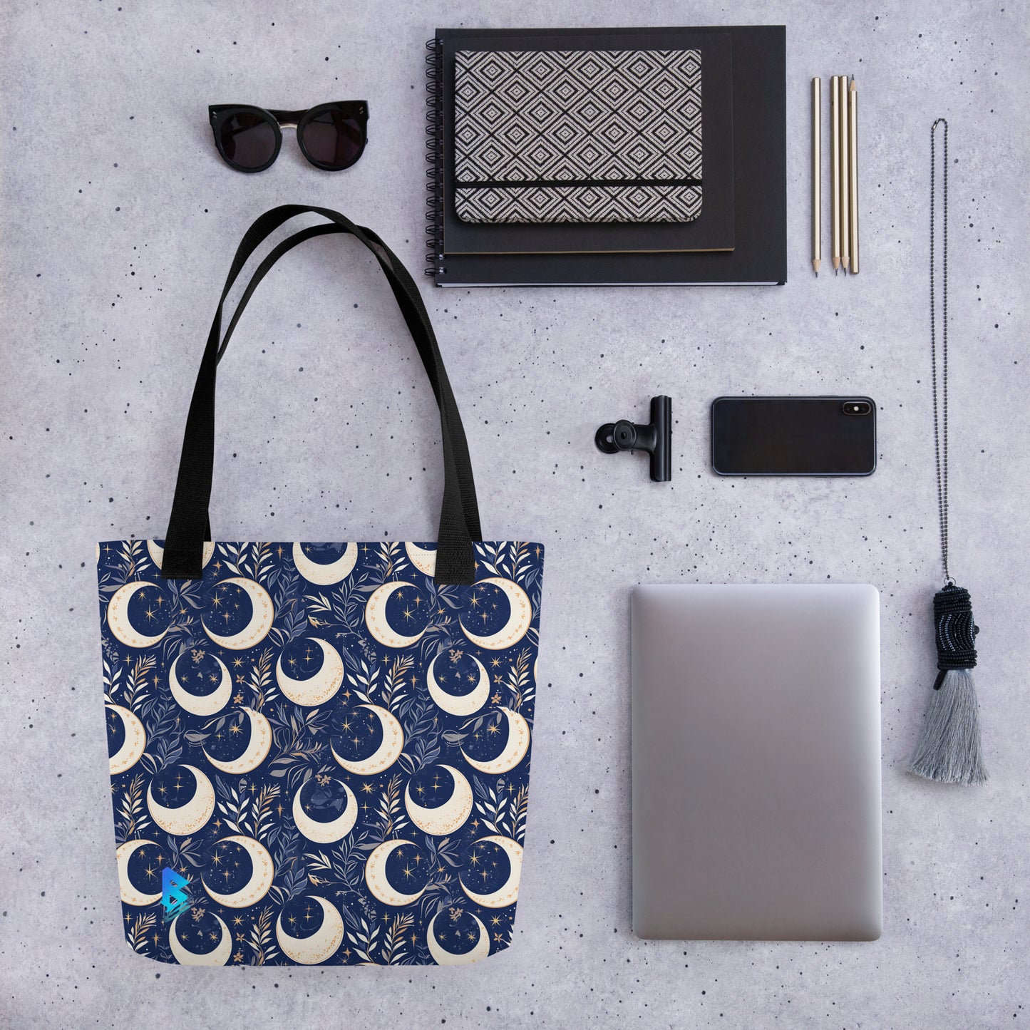 Moons Tote bag