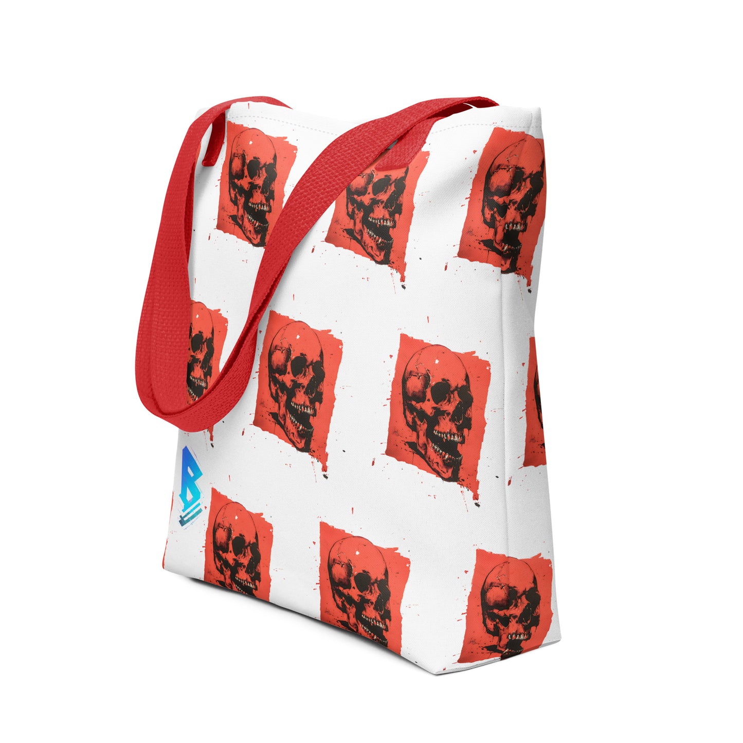 Red Skull Tote bag