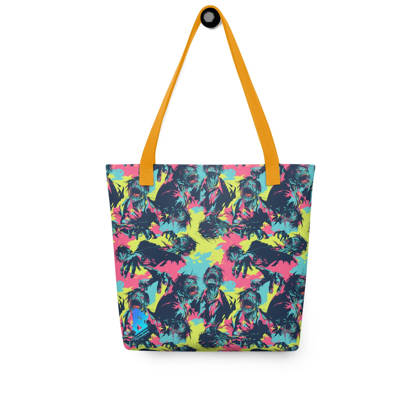 Neon Zombies Tote bag