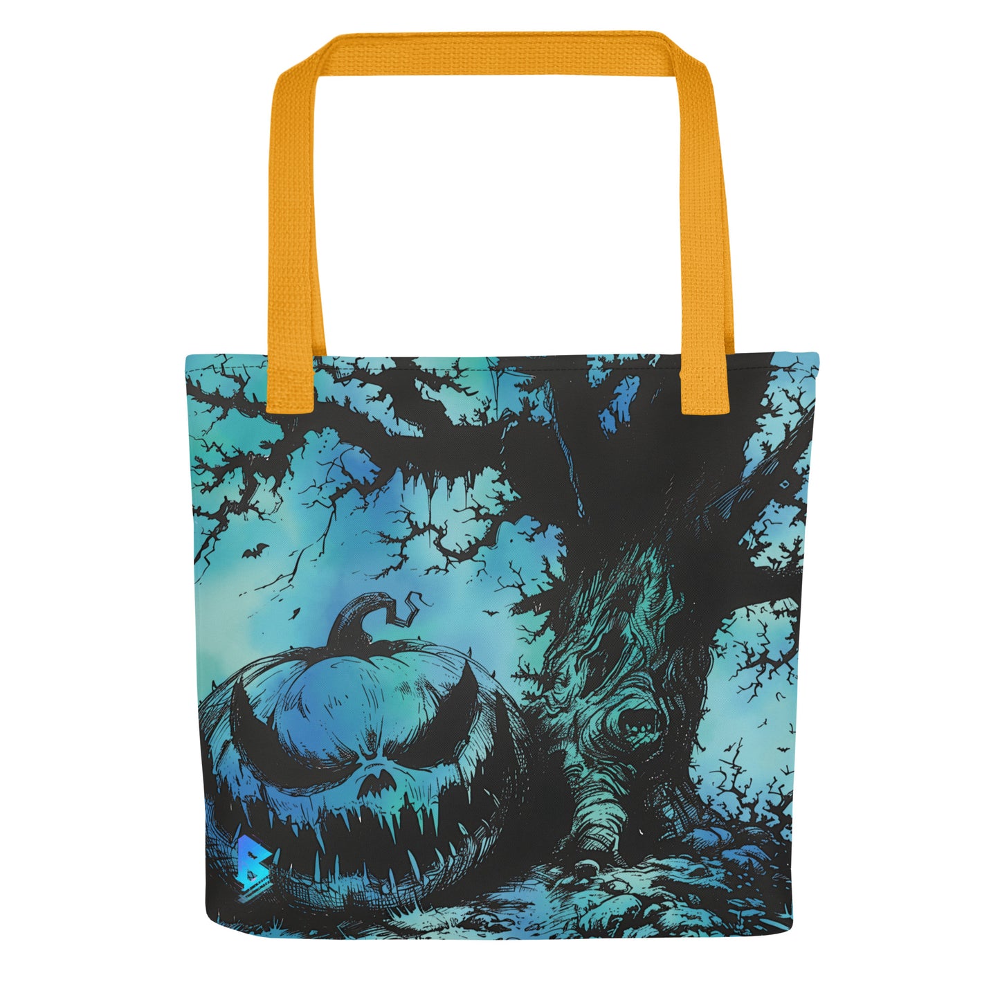 Blue Pumpkin Tote bag