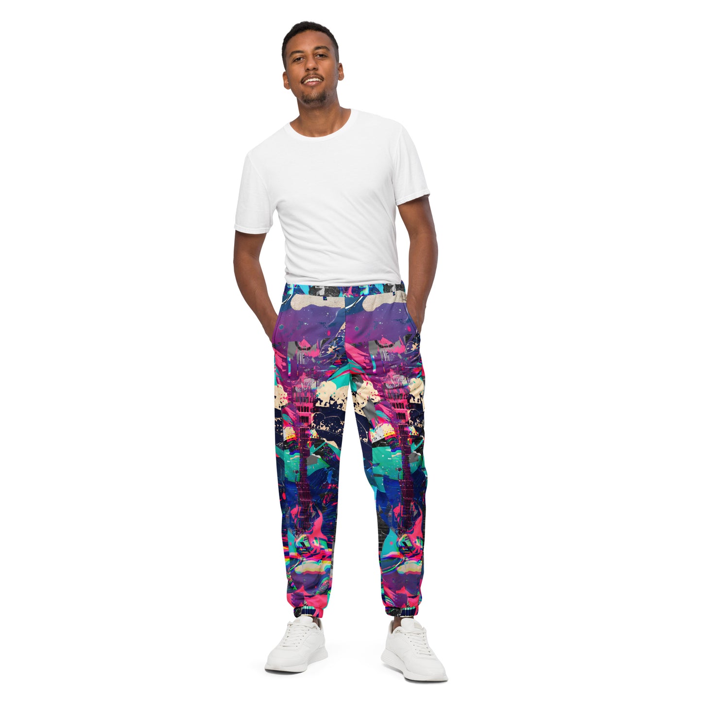 Jess Lewis Andromeda Unisex track pants - Free Delivery! Rock / Mathrock / Progressive / Jazz Fusion - Alternative Apparel and Merch Only from Phase B Records.