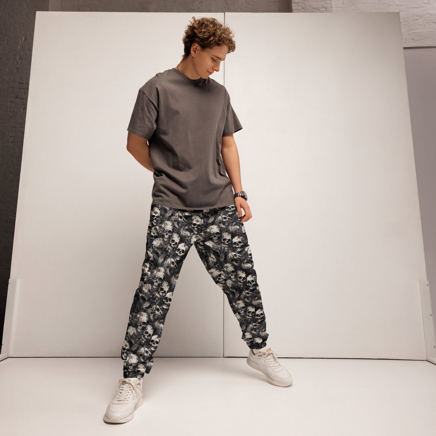 Gothic Skulls Unisex track pants