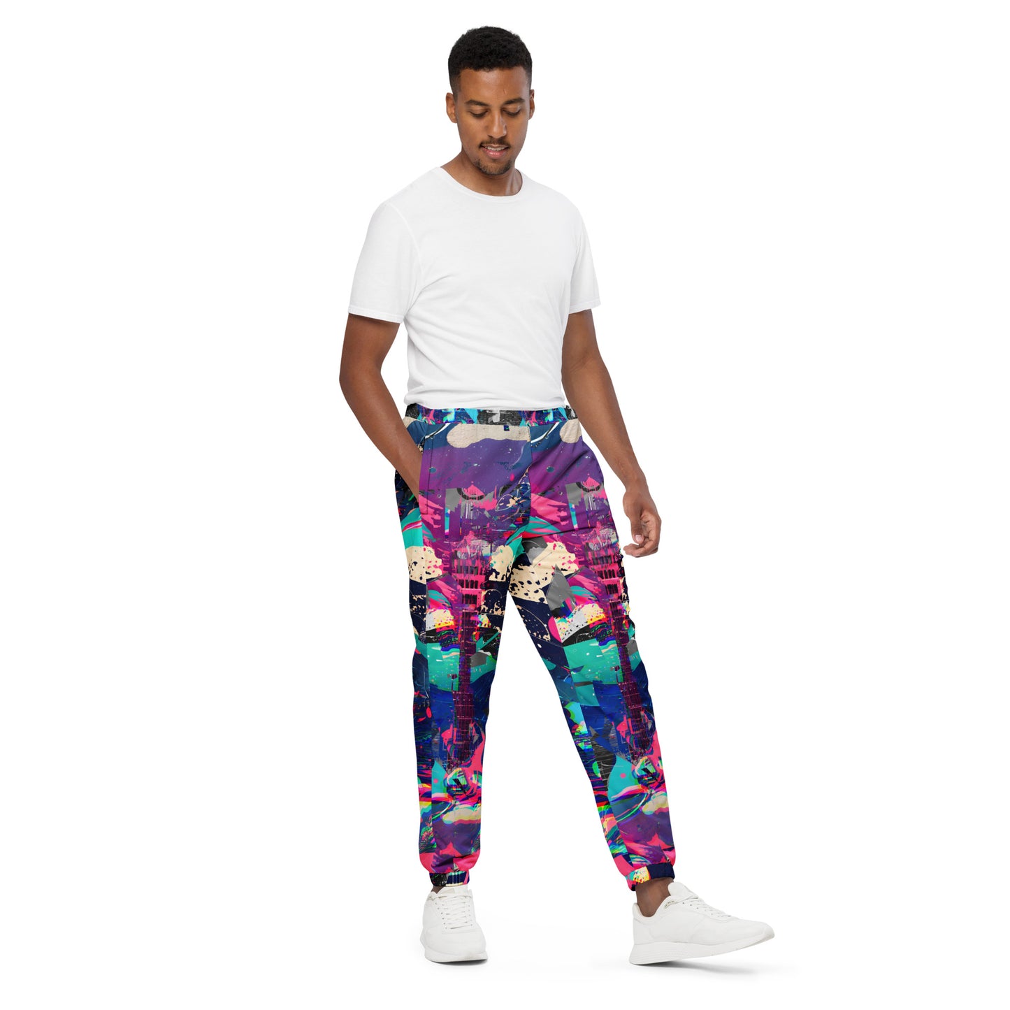 Jess Lewis Andromeda Unisex track pants - Free Delivery! Rock / Mathrock / Progressive / Jazz Fusion - Alternative Apparel and Merch Only from Phase B Records.