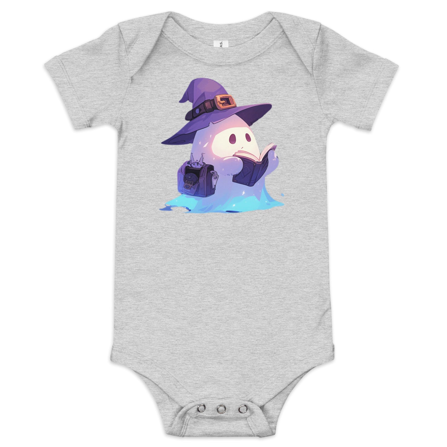 Cute Witch Ghost Baby short sleeve one piece