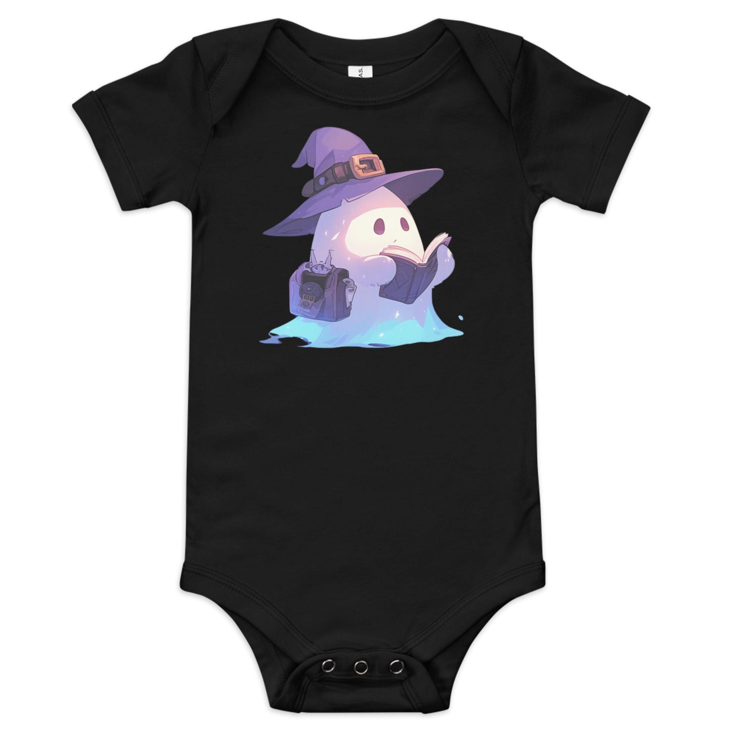 Cute Witch Ghost Baby short sleeve one piece