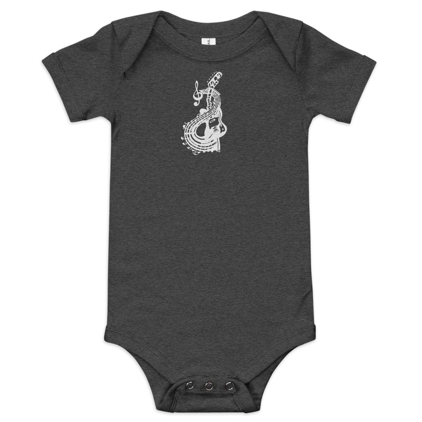 Abstract Music Art Baby short sleeve one piece – Free Delivery! Rock / Metal / Gothic / EDM / Clubwear - Alternative Apparel Only from Phase B Records.