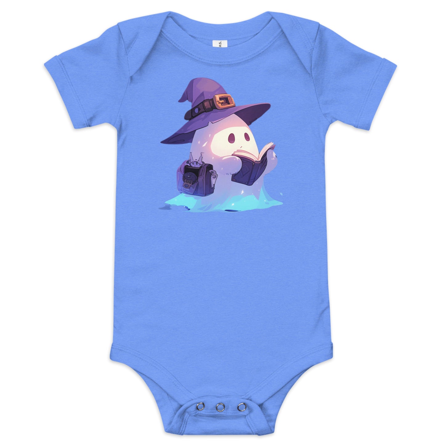 Cute Witch Ghost Baby short sleeve one piece