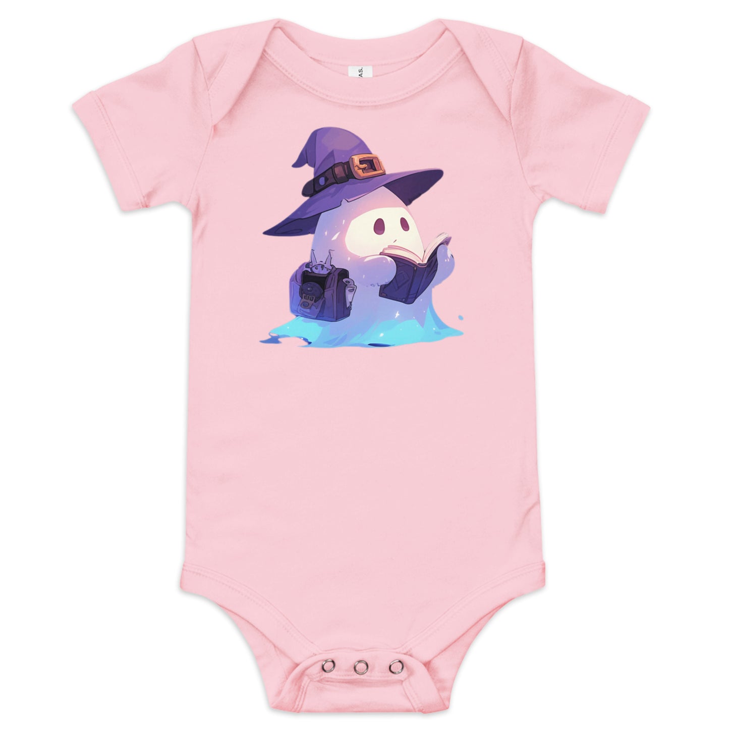 Cute Witch Ghost Baby short sleeve one piece