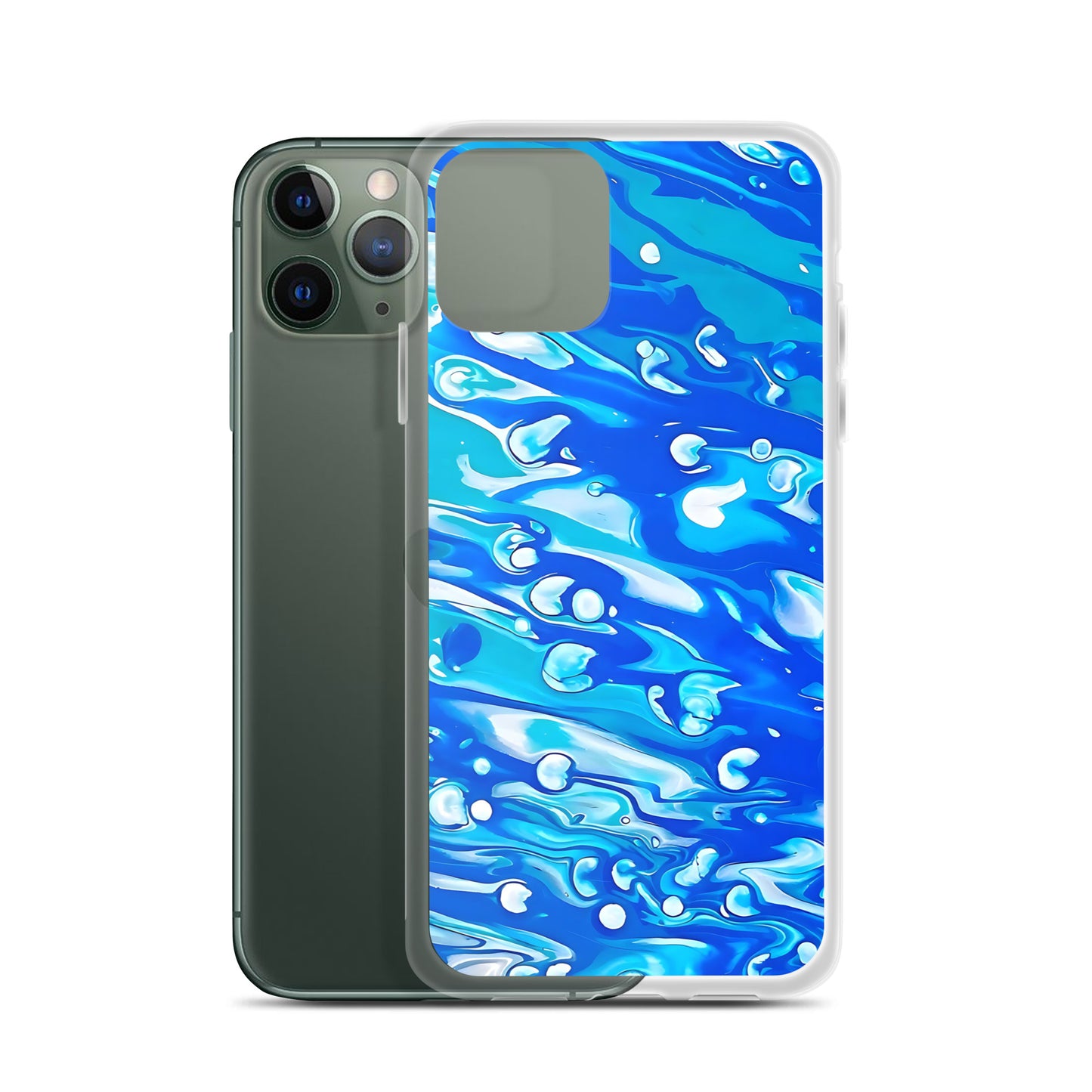 Jess Lewis Seafoam Clear Case for iPhone® - Free Delivery! Rock / Mathrock / Progressive / Jazz Fusion - Alternative Apparel and Merch Only from Phase B Records.