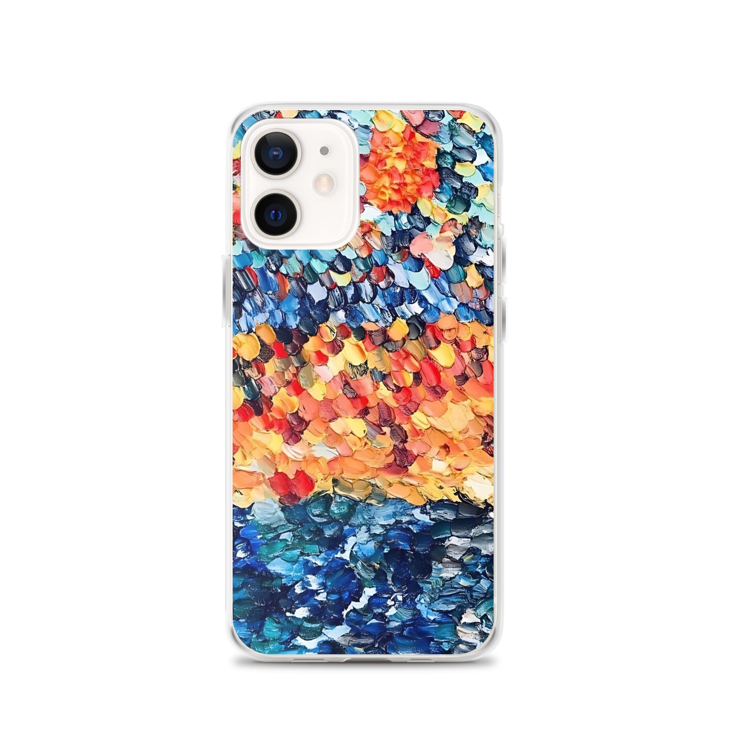 Abstract Beach Oils Art Clear Case for iPhone® – Free Delivery! Rock / Metal / Gothic / EDM / Clubwear - Alternative Apparel Only from Phase B Records.