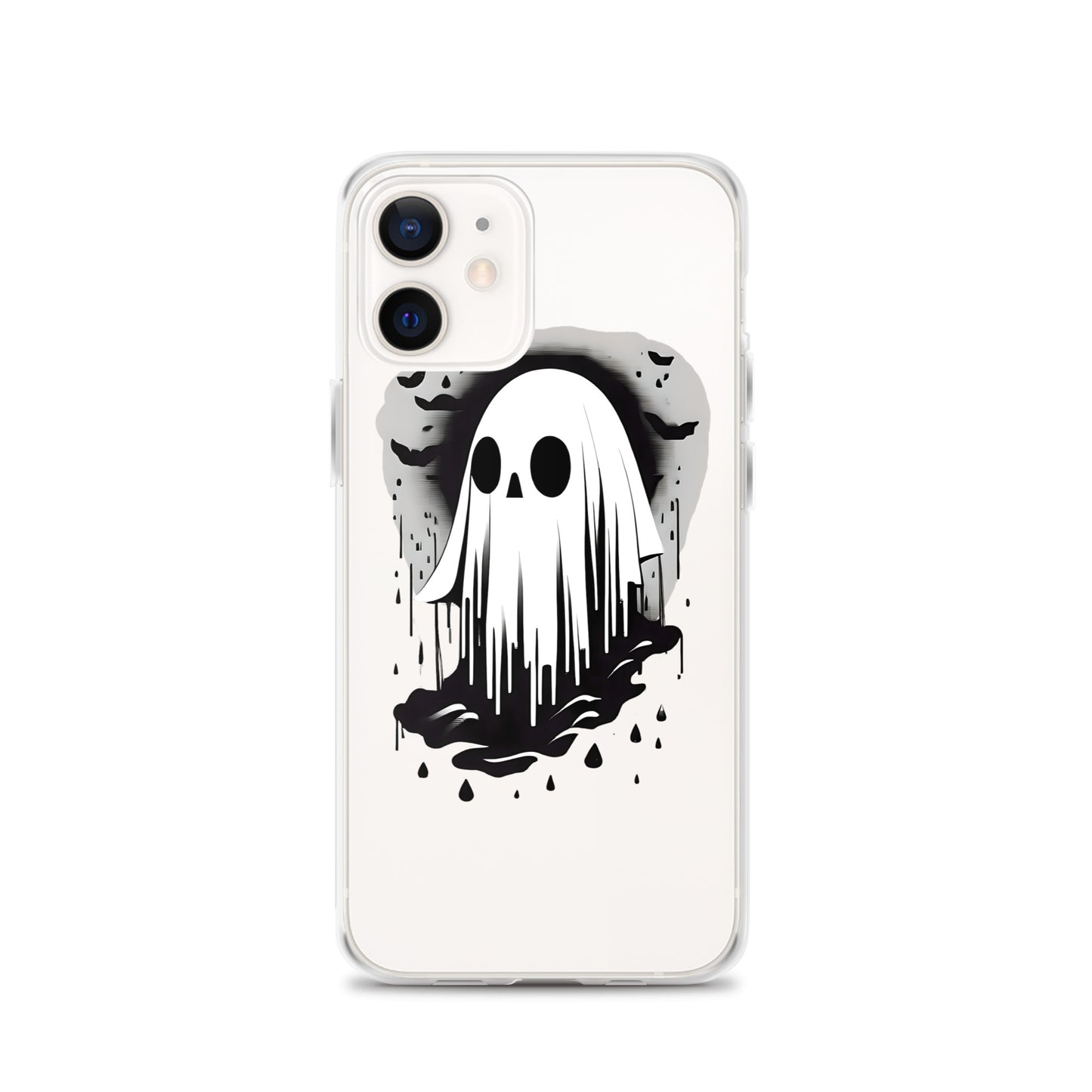 Cute Ghost Clear Case for iPhone®