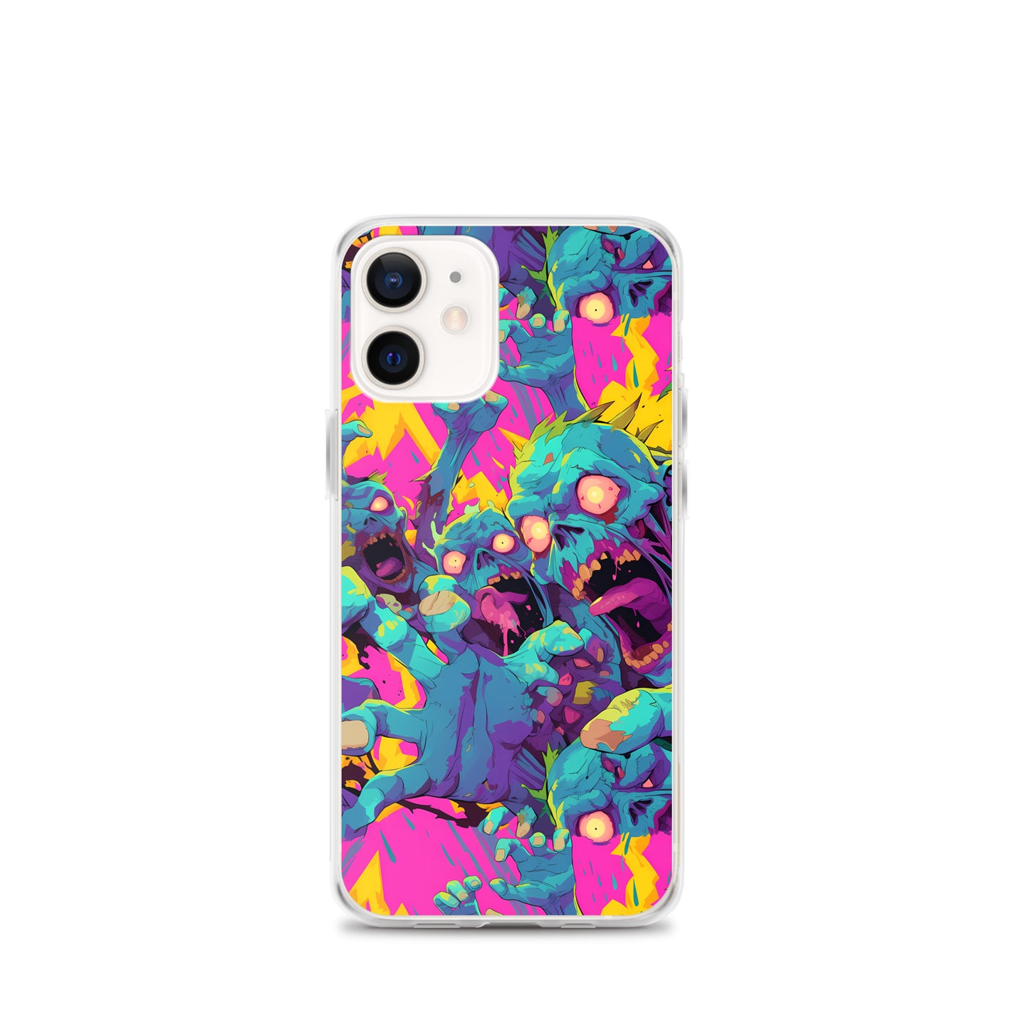 Cartoon Zombies Clear Case for iPhone®
