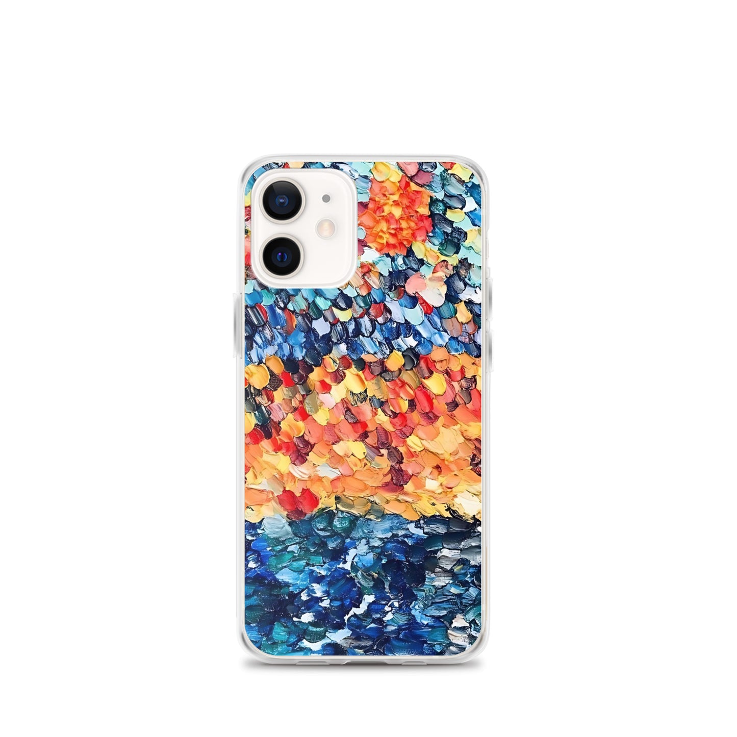 Abstract Beach Oils Art Clear Case for iPhone® – Free Delivery! Rock / Metal / Gothic / EDM / Clubwear - Alternative Apparel Only from Phase B Records.