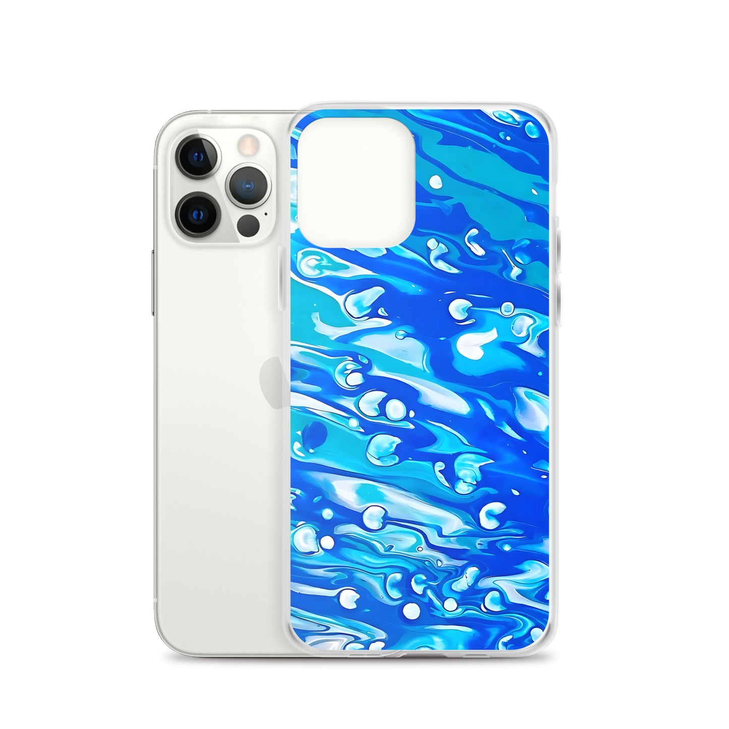 Jess Lewis Seafoam Clear Case for iPhone® - Free Delivery! Rock / Mathrock / Progressive / Jazz Fusion - Alternative Apparel and Merch Only from Phase B Records.