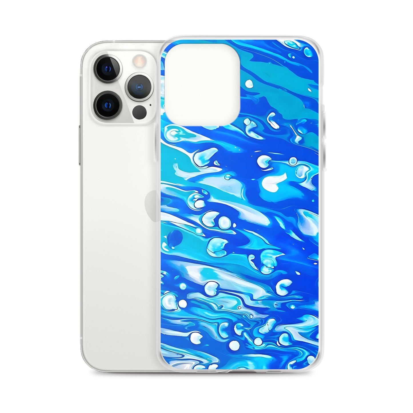 Jess Lewis Seafoam Clear Case for iPhone® - Free Delivery! Rock / Mathrock / Progressive / Jazz Fusion - Alternative Apparel and Merch Only from Phase B Records.