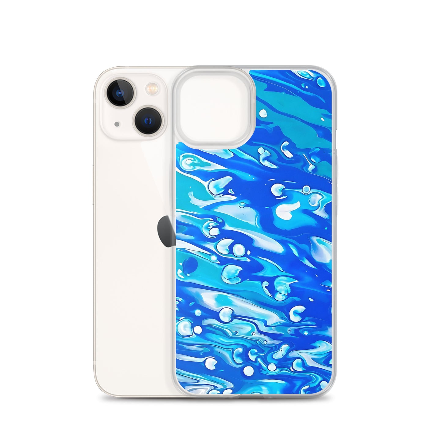 Jess Lewis Seafoam Clear Case for iPhone® - Free Delivery! Rock / Mathrock / Progressive / Jazz Fusion - Alternative Apparel and Merch Only from Phase B Records.