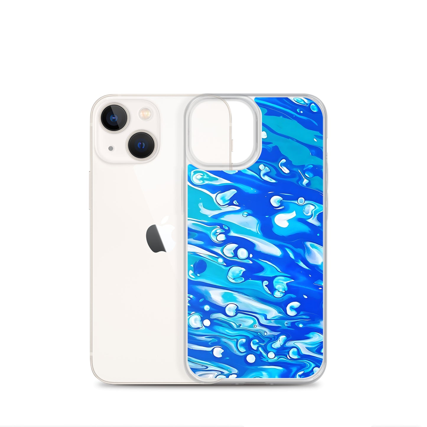 Jess Lewis Seafoam Clear Case for iPhone® - Free Delivery! Rock / Mathrock / Progressive / Jazz Fusion - Alternative Apparel and Merch Only from Phase B Records.