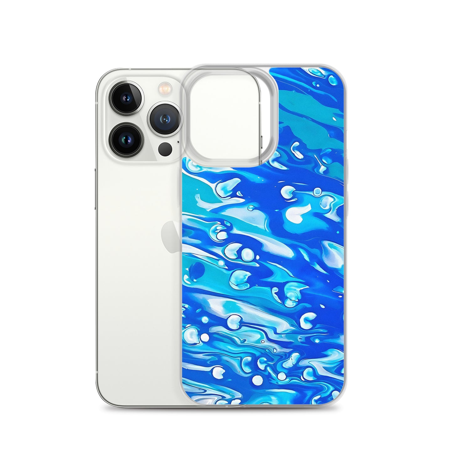 Jess Lewis Seafoam Clear Case for iPhone® - Free Delivery! Rock / Mathrock / Progressive / Jazz Fusion - Alternative Apparel and Merch Only from Phase B Records.