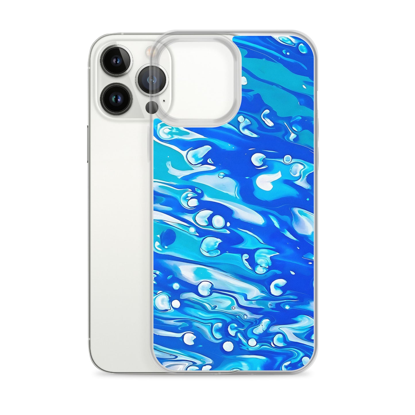 Jess Lewis Seafoam Clear Case for iPhone® - Free Delivery! Rock / Mathrock / Progressive / Jazz Fusion - Alternative Apparel and Merch Only from Phase B Records.