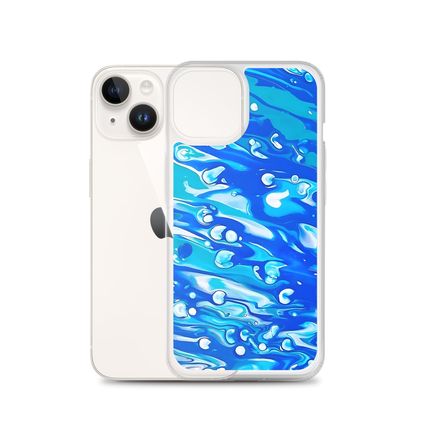 Jess Lewis Seafoam Clear Case for iPhone® - Free Delivery! Rock / Mathrock / Progressive / Jazz Fusion - Alternative Apparel and Merch Only from Phase B Records.