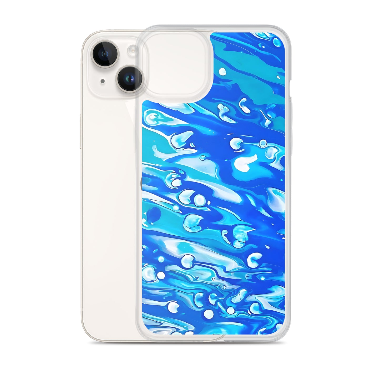 Jess Lewis Seafoam Clear Case for iPhone® - Free Delivery! Rock / Mathrock / Progressive / Jazz Fusion - Alternative Apparel and Merch Only from Phase B Records.