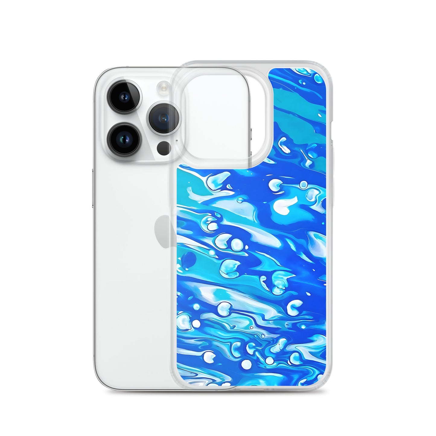 Jess Lewis Seafoam Clear Case for iPhone® - Free Delivery! Rock / Mathrock / Progressive / Jazz Fusion - Alternative Apparel and Merch Only from Phase B Records.