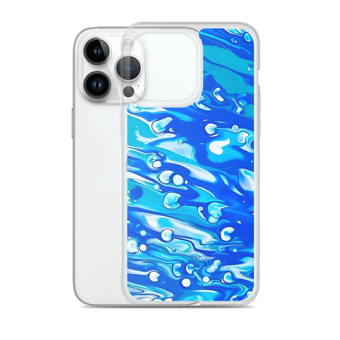 Jess Lewis Seafoam Clear Case for iPhone® - Free Delivery! Rock / Mathrock / Progressive / Jazz Fusion - Alternative Apparel and Merch Only from Phase B Records.