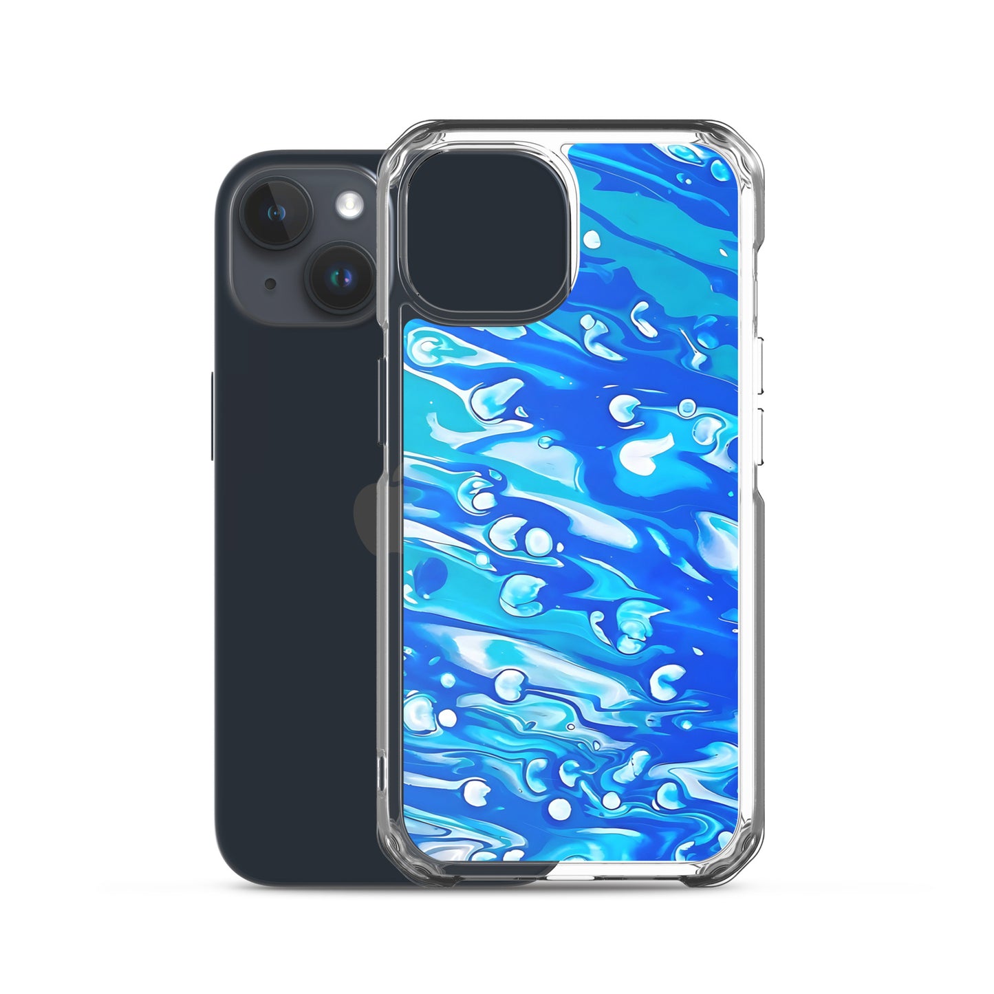 Jess Lewis Seafoam Clear Case for iPhone® - Free Delivery! Rock / Mathrock / Progressive / Jazz Fusion - Alternative Apparel and Merch Only from Phase B Records.