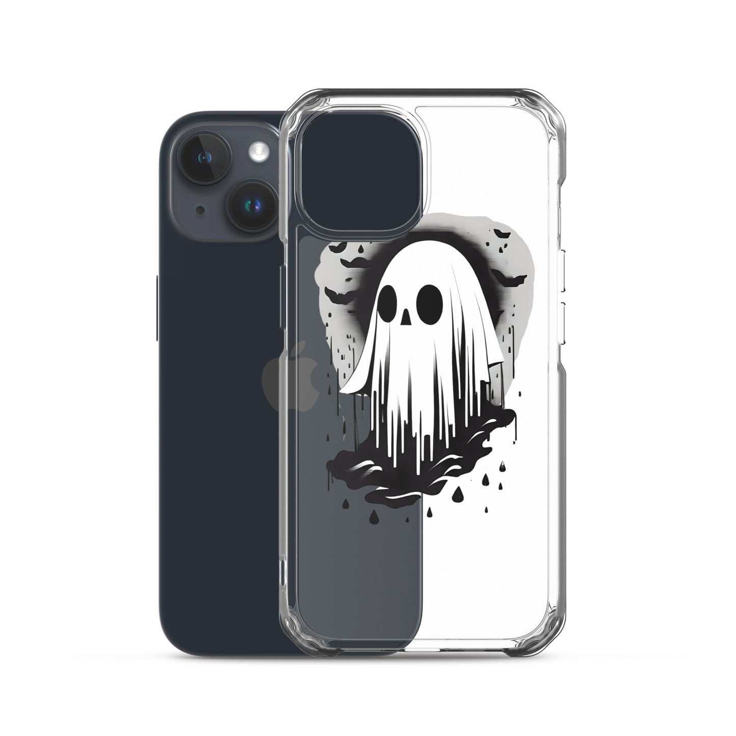 Cute Ghost Clear Case for iPhone®