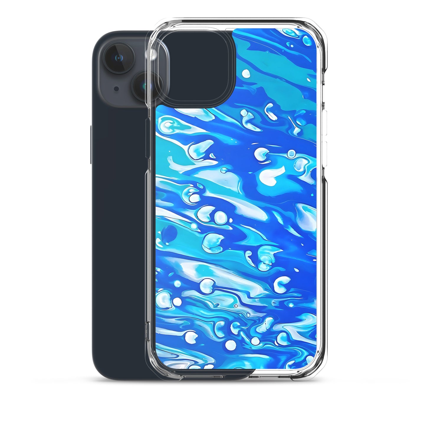 Jess Lewis Seafoam Clear Case for iPhone® - Free Delivery! Rock / Mathrock / Progressive / Jazz Fusion - Alternative Apparel and Merch Only from Phase B Records.