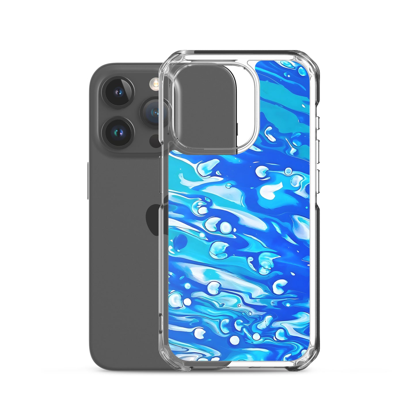 Jess Lewis Seafoam Clear Case for iPhone® - Free Delivery! Rock / Mathrock / Progressive / Jazz Fusion - Alternative Apparel and Merch Only from Phase B Records.