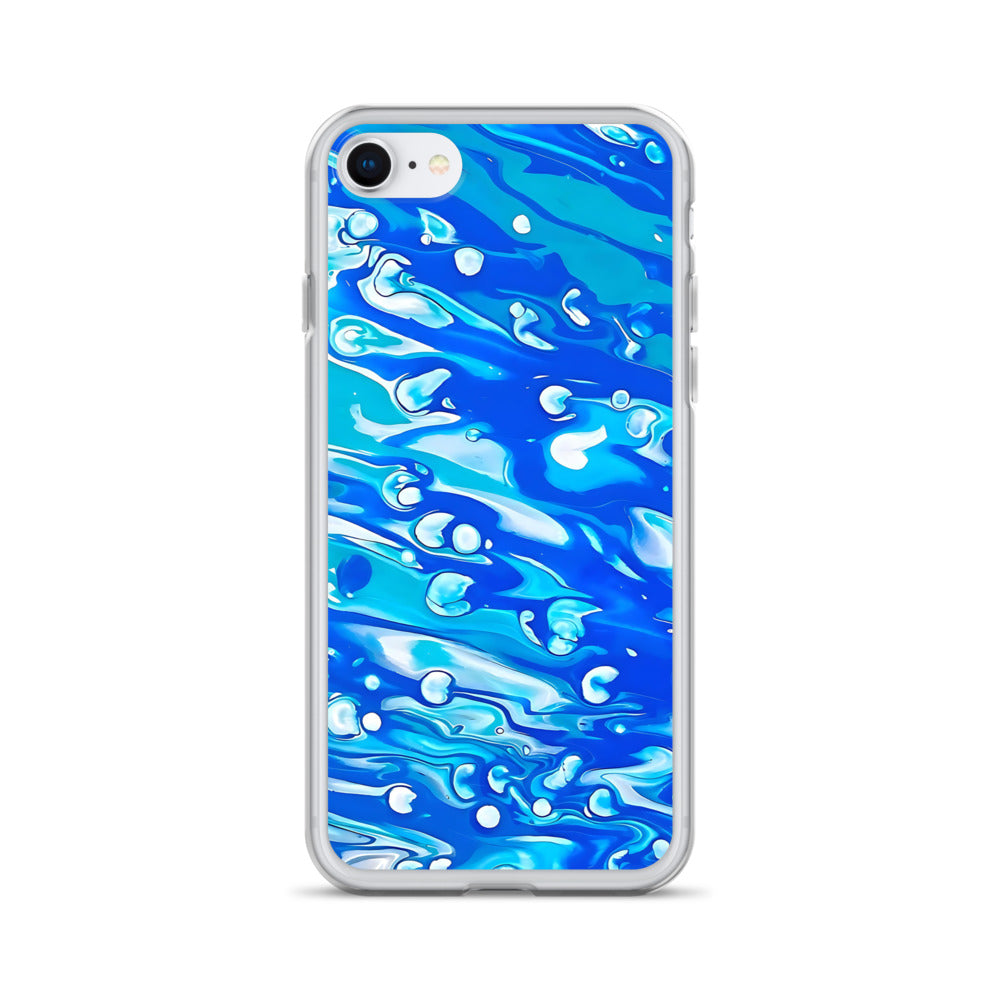 Jess Lewis Seafoam Clear Case for iPhone® - Free Delivery! Rock / Mathrock / Progressive / Jazz Fusion - Alternative Apparel and Merch Only from Phase B Records.