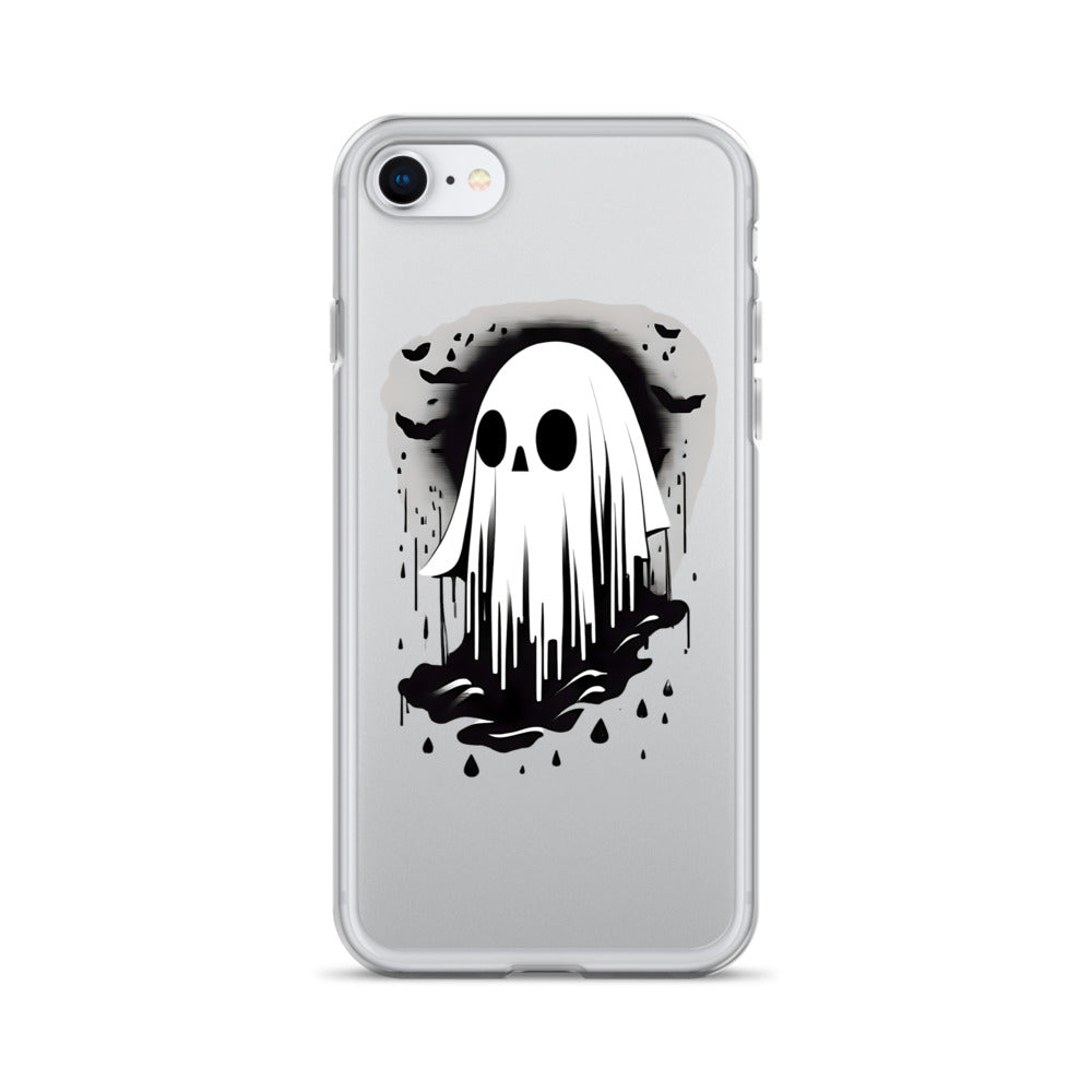 Cute Ghost Clear Case for iPhone®