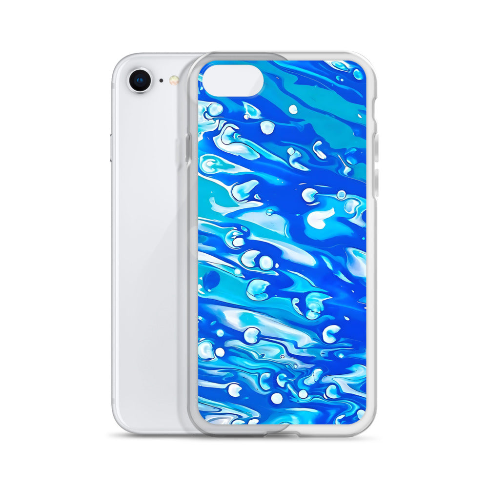 Jess Lewis Seafoam Clear Case for iPhone® - Free Delivery! Rock / Mathrock / Progressive / Jazz Fusion - Alternative Apparel and Merch Only from Phase B Records.