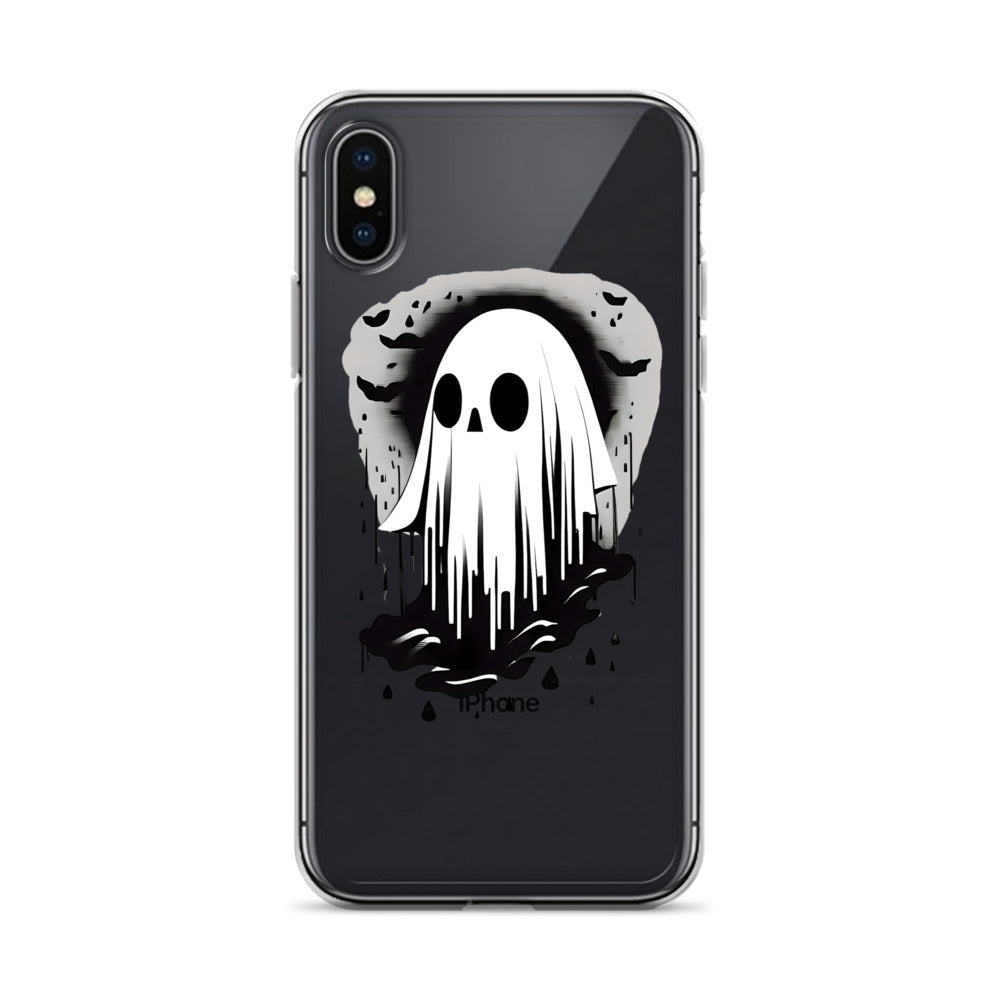 Cute Ghost Clear Case for iPhone®