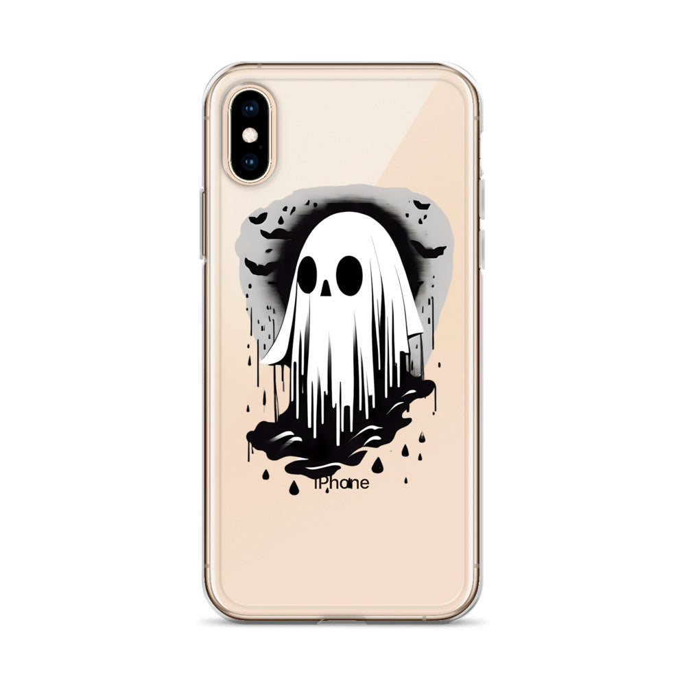 Cute Ghost Clear Case for iPhone®