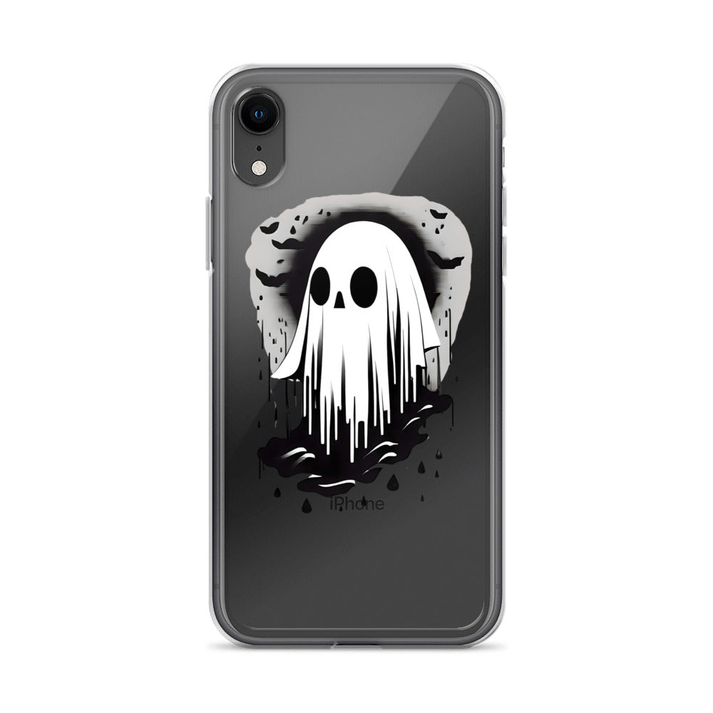 Cute Ghost Clear Case for iPhone®
