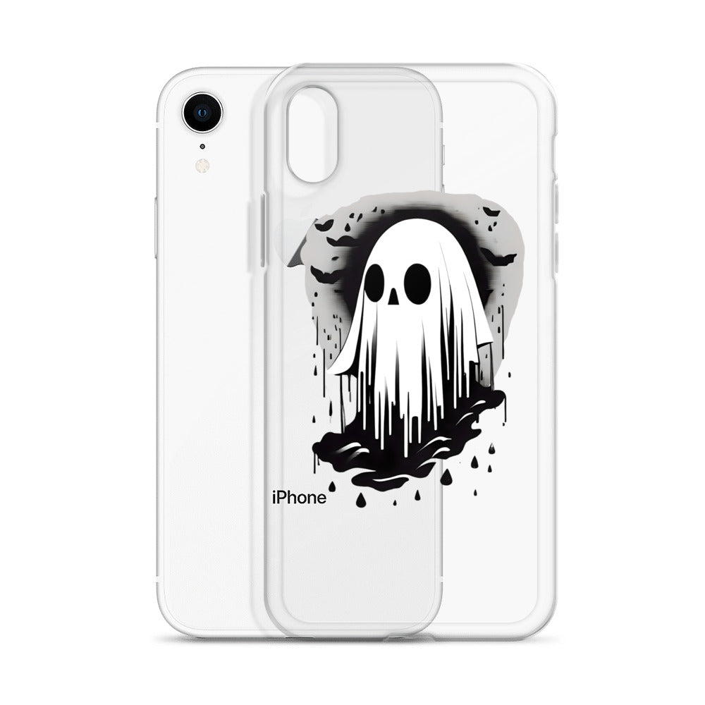 Cute Ghost Clear Case for iPhone®