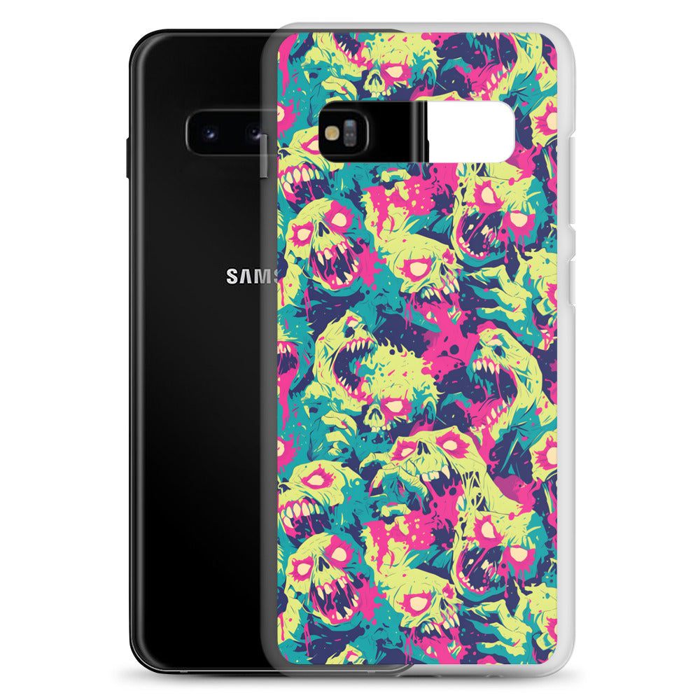 Cartoon Zombies Clear Case for Samsung®