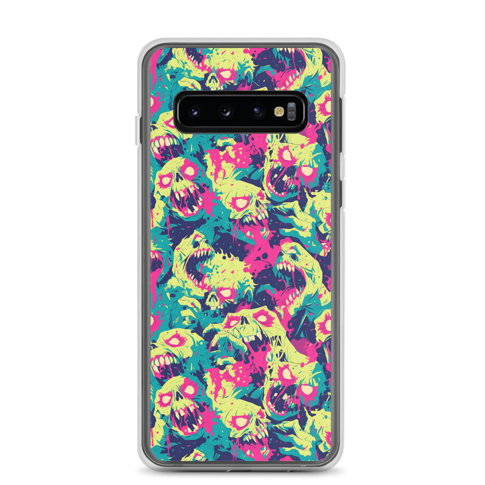 Cartoon Zombies Clear Case for Samsung®