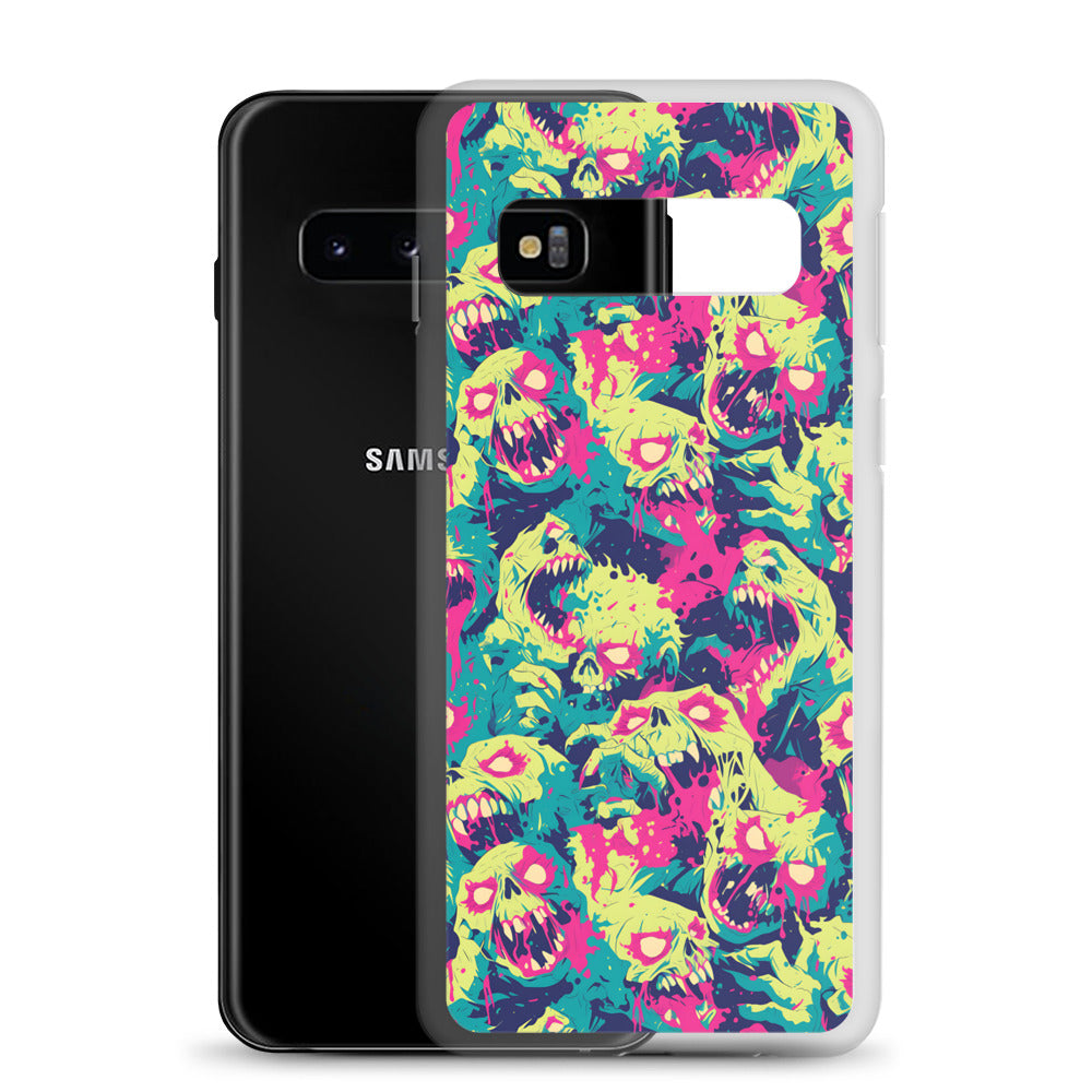 Cartoon Zombies Clear Case for Samsung®