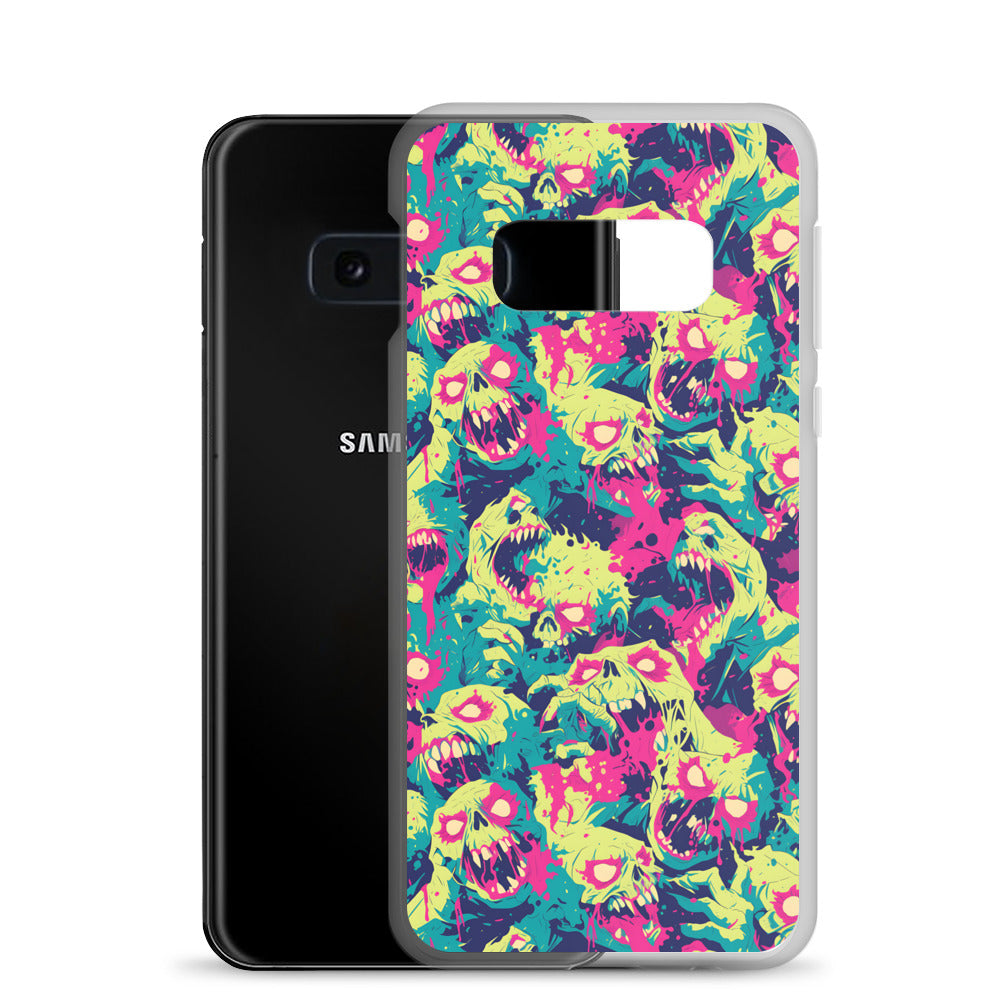 Cartoon Zombies Clear Case for Samsung®
