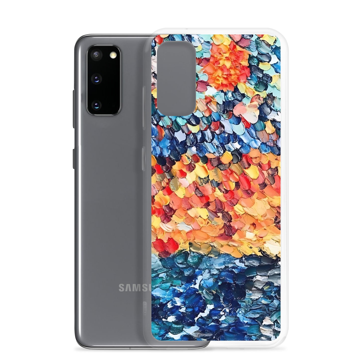 Abstract Beach Oils Art Clear Case for Samsung® – Free Delivery! Rock / Metal / Gothic / EDM / Clubwear - Alternative Apparel Only from Phase B Records.