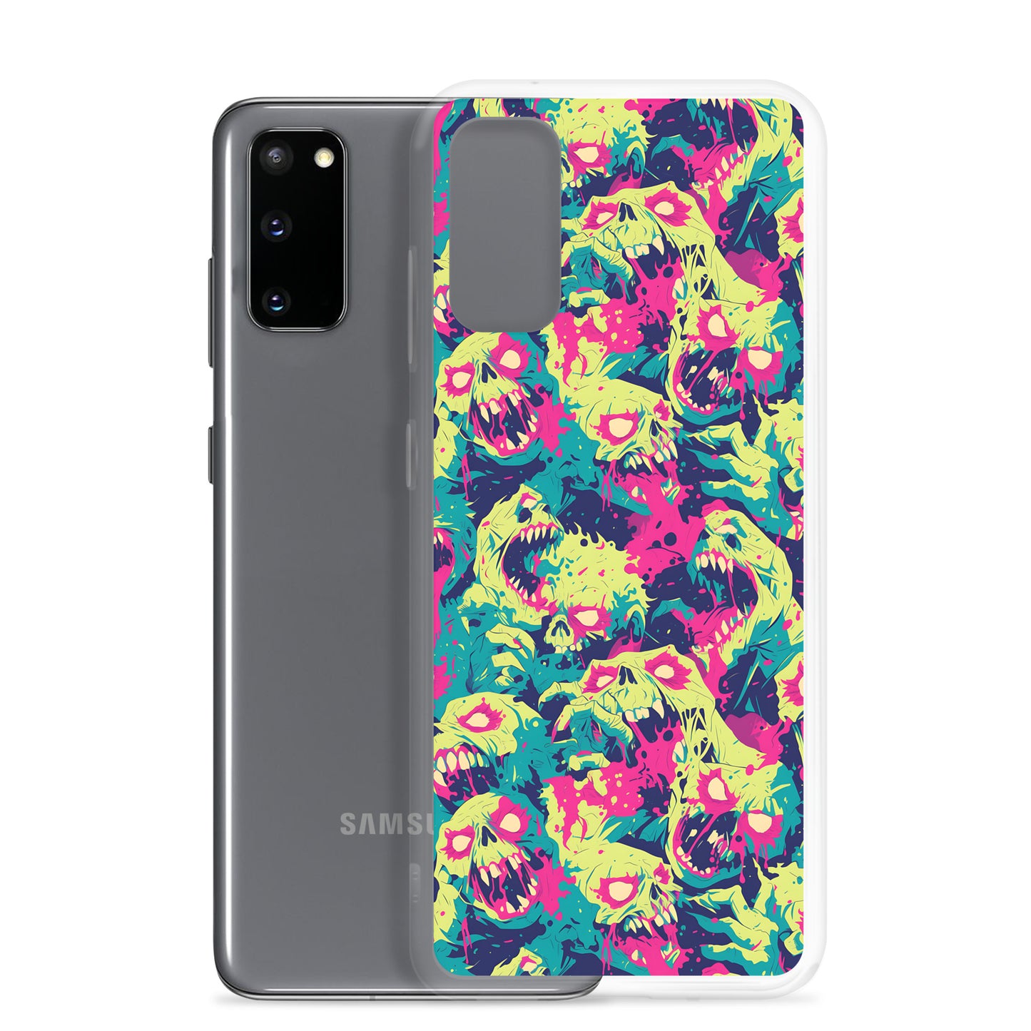 Cartoon Zombies Clear Case for Samsung®