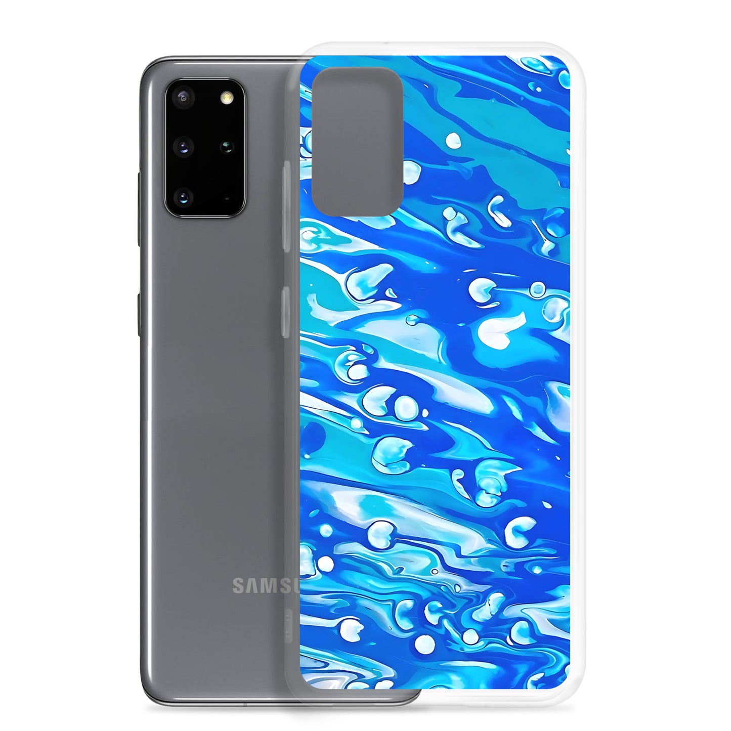 Jess Lewis Seafoam Clear Case for Samsung® - Free Delivery! Rock / Mathrock / Progressive / Jazz Fusion - Alternative Apparel and Merch Only from Phase B Records.